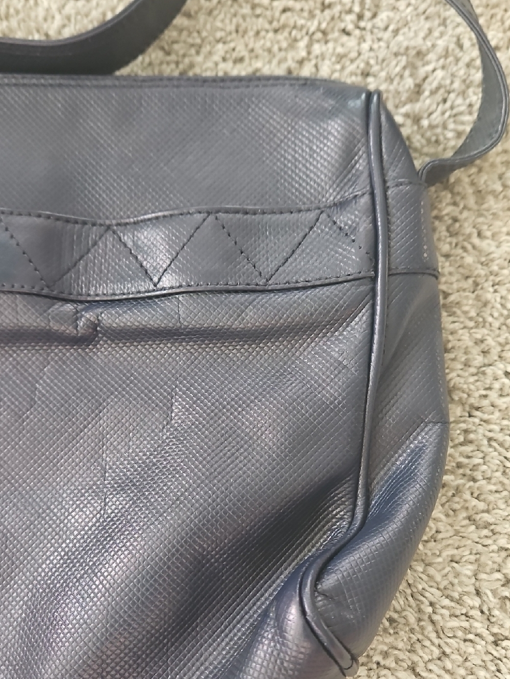 Bottega Veneta Blue Leather Italian Crossbody Bag - Picture 3 of 13